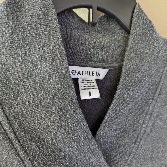 Athleta CLARITY V-NECK SWEATSHIRT. Size small. - Picture 3 of 4